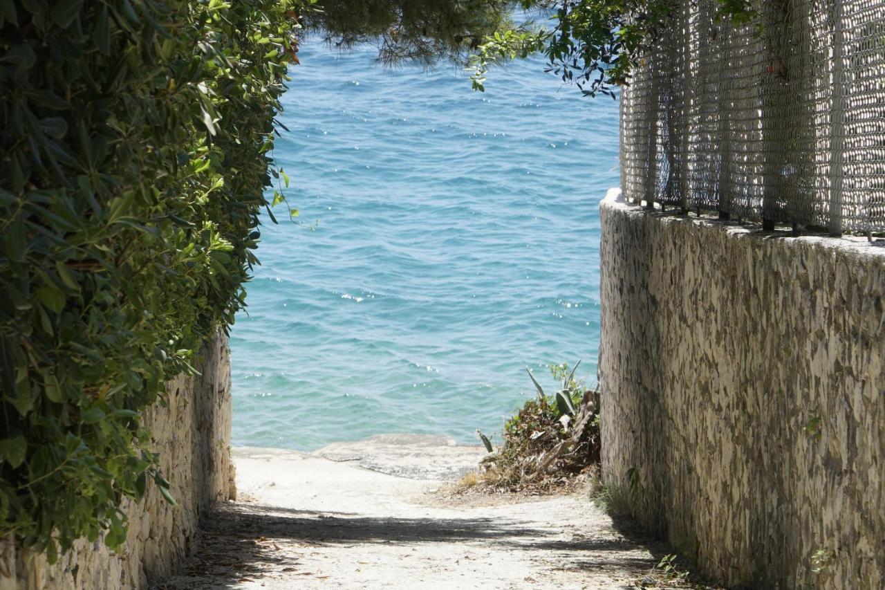 Trogir-Luxury Villa Sapphirus Seget Vranjica Exterior foto