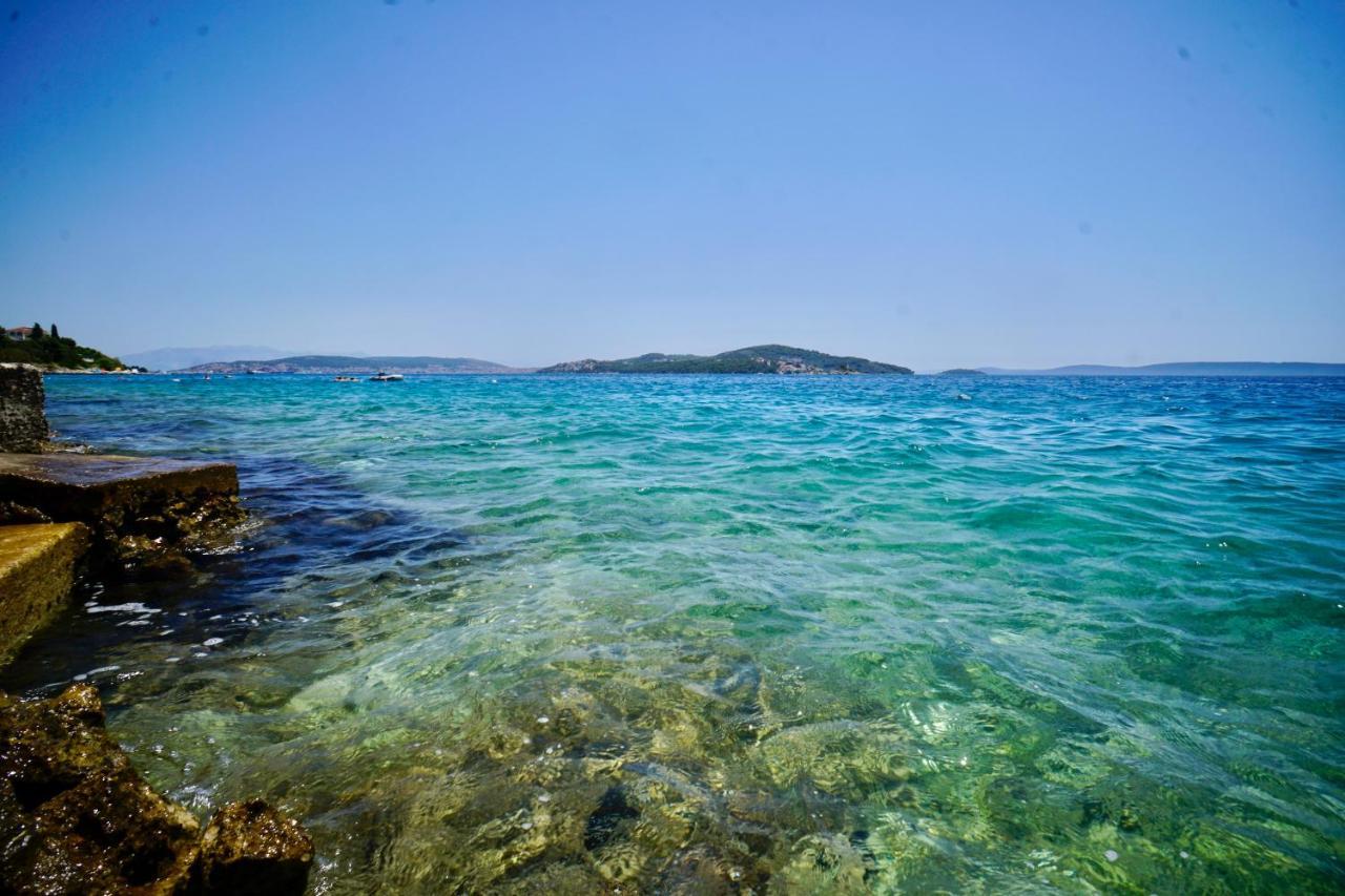 Trogir-Luxury Villa Sapphirus Seget Vranjica Exterior foto